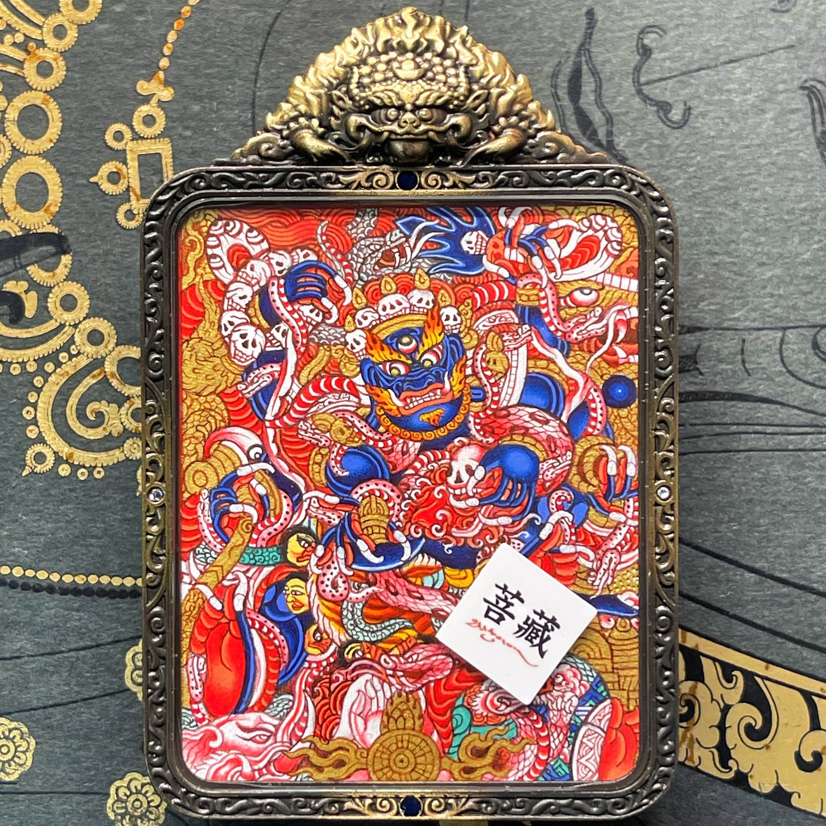 大黑天 小唐卡合集  ▏青海直发 纯手绘矿物颜料 藏族画师匠心绘制