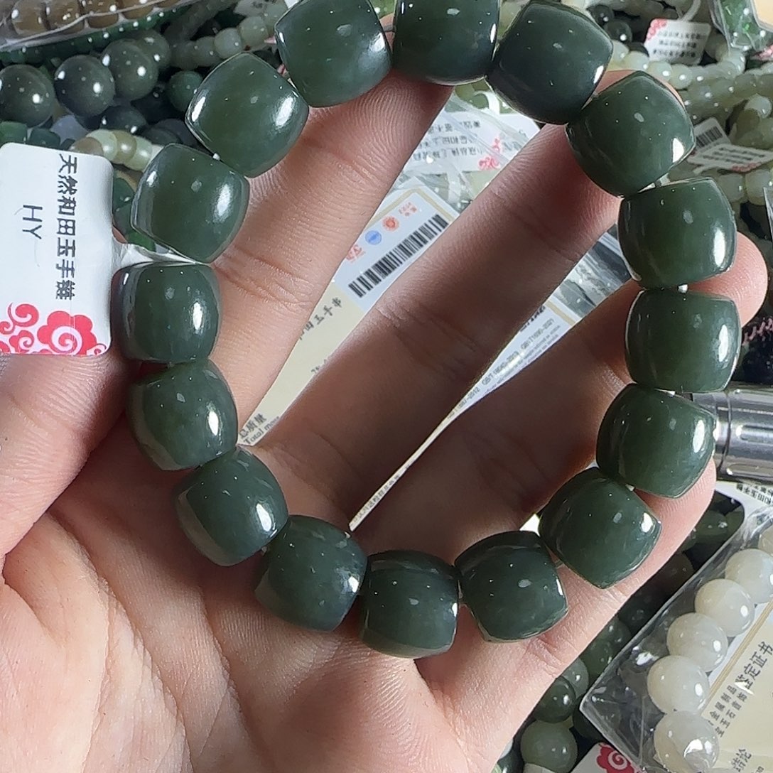 和田玉手链未镶嵌171