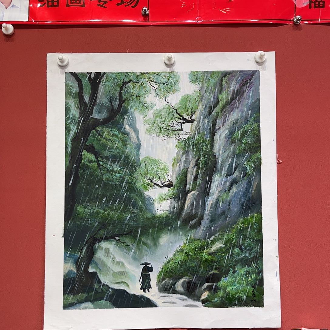 油画刘文桂油画作品