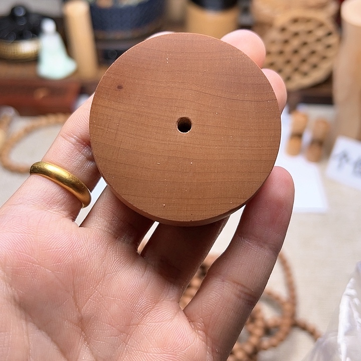 檀香木手串/手链圆牌手镯料（大）