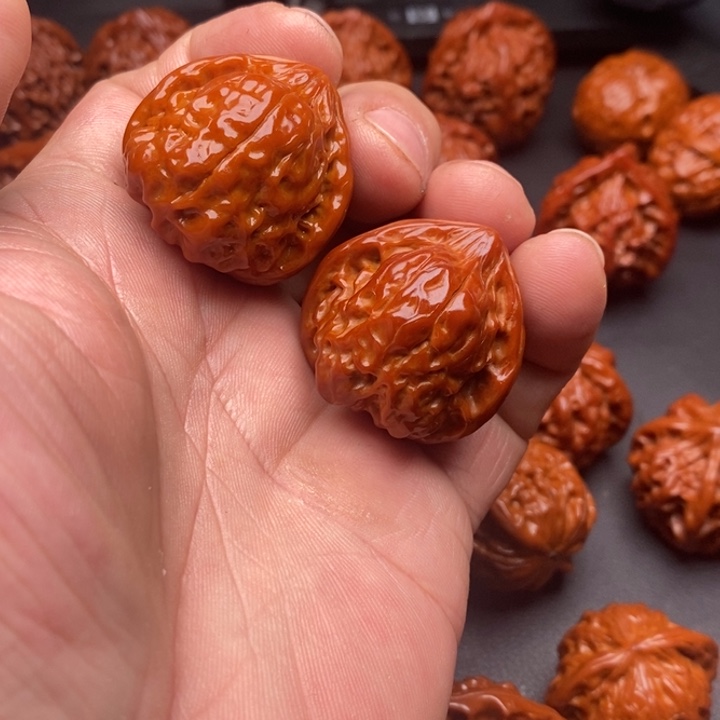 吊坠文玩核桃贰金蟾