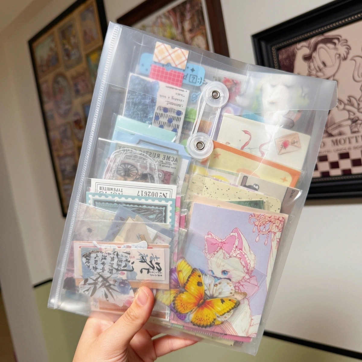 手帐大礼包手帐本点点胶