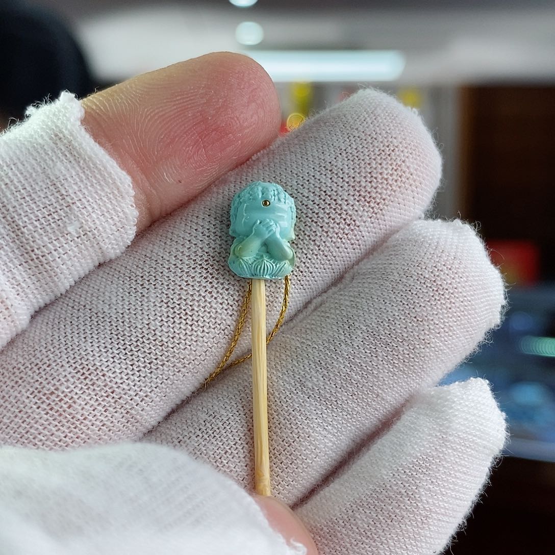 绿松石珠宝奇石未镶嵌