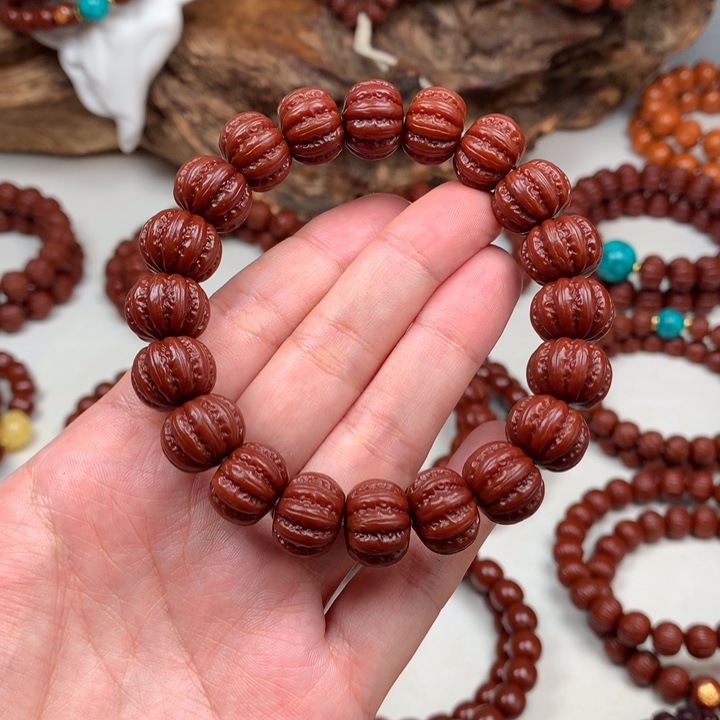 猴头核桃手串八棱14