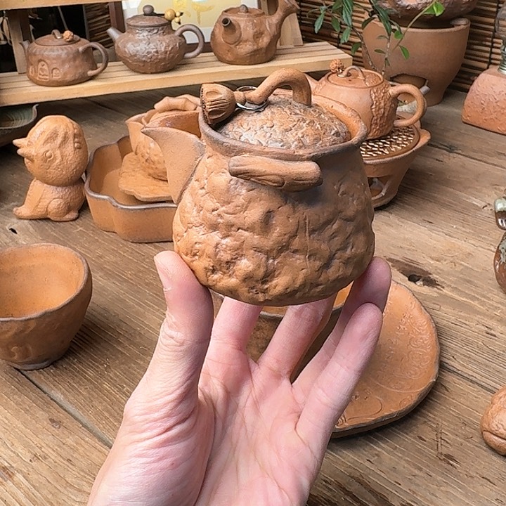 原矿老岩泥茶器系列