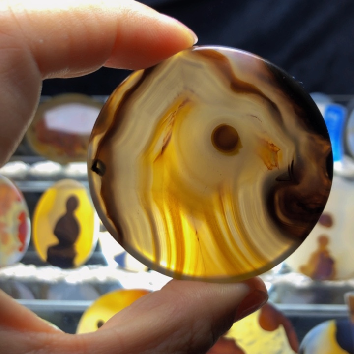 合金玛瑙/玉髓珠宝奇石154