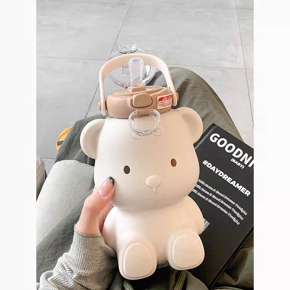 204高端专享小熊保温杯白色（凡）