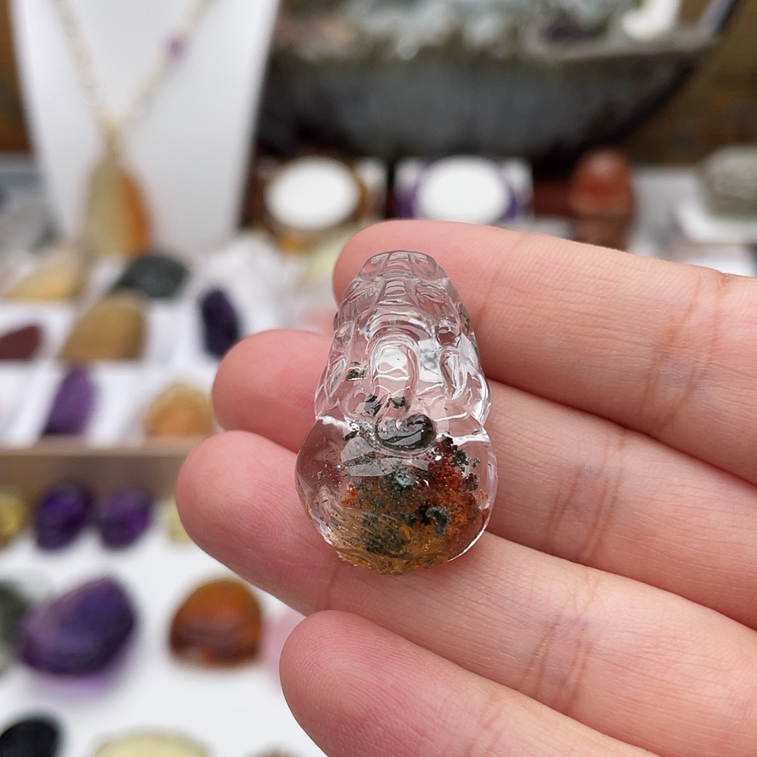 未镶嵌水晶颈饰定制