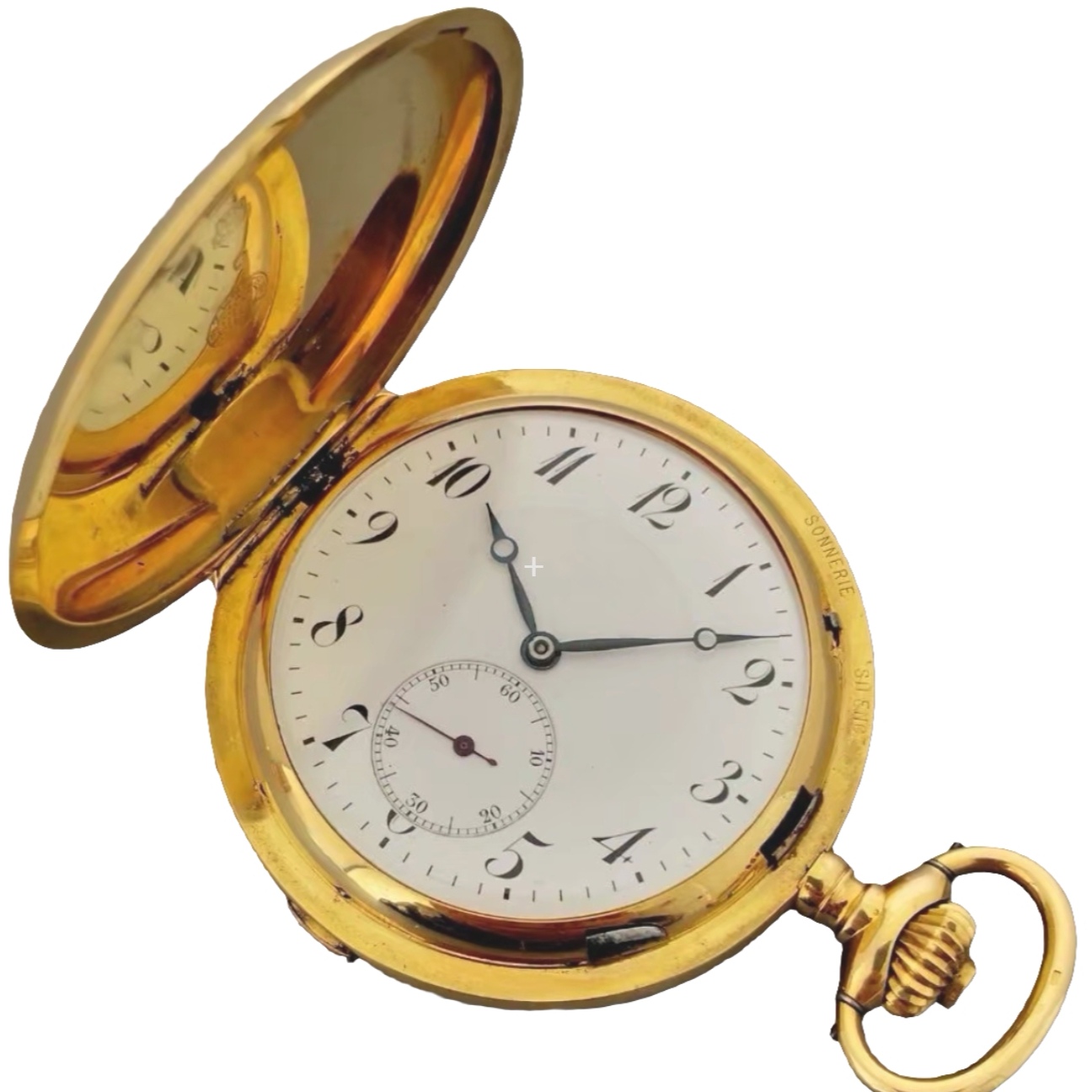 时尚精美复古金色怀表时尚百搭包走时