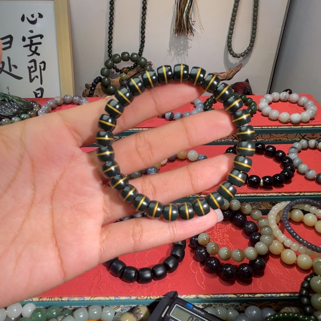 和田玉手链未镶嵌