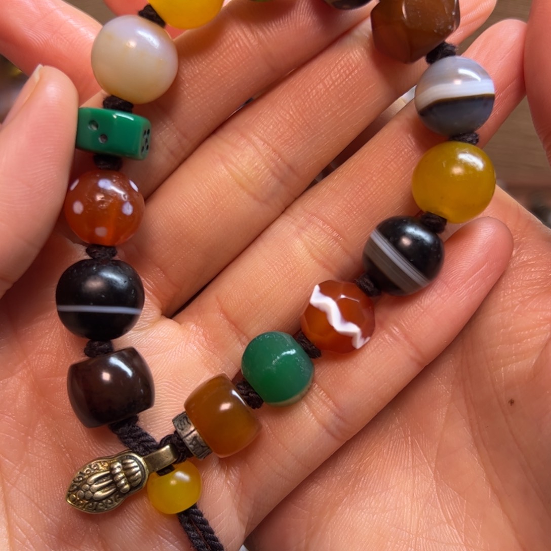 玛瑙/玉髓手链未镶嵌