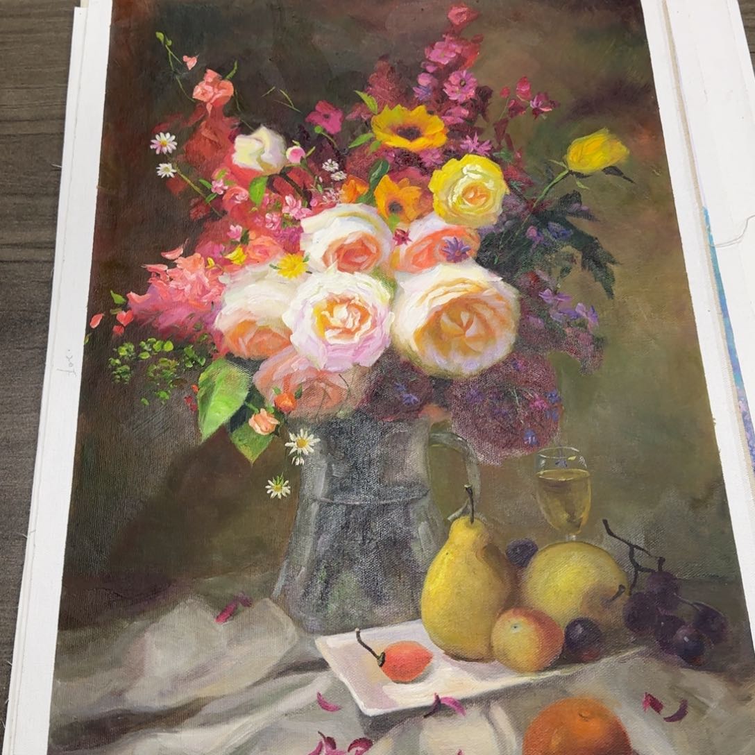 油画优惠活动的时候就