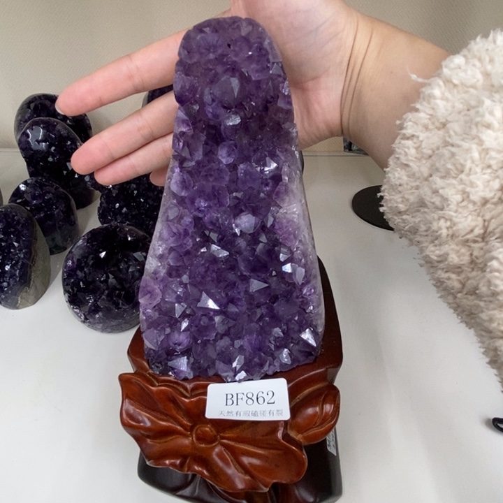 紫晶大型摆件（非配饰）未镶嵌