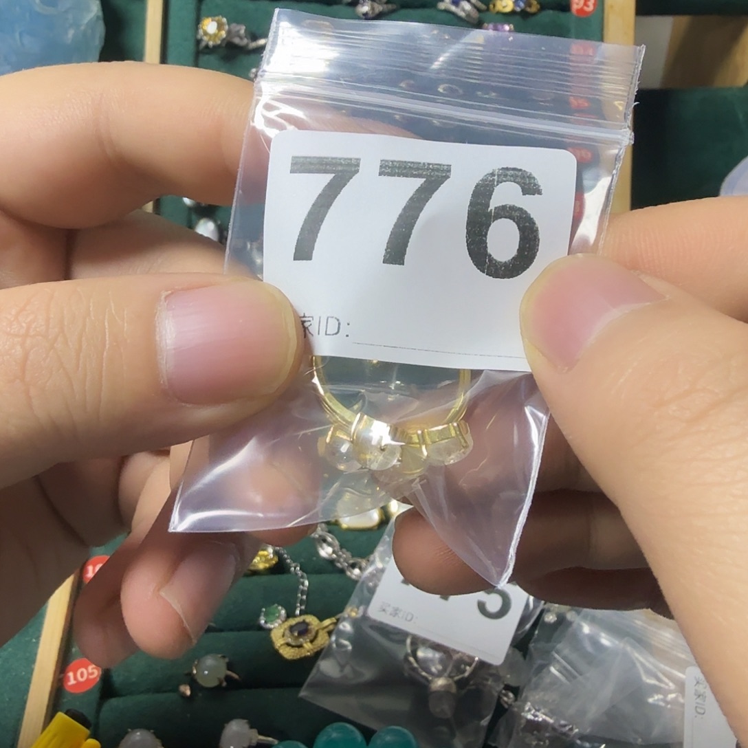 q***r戒指月光石银S925镶嵌