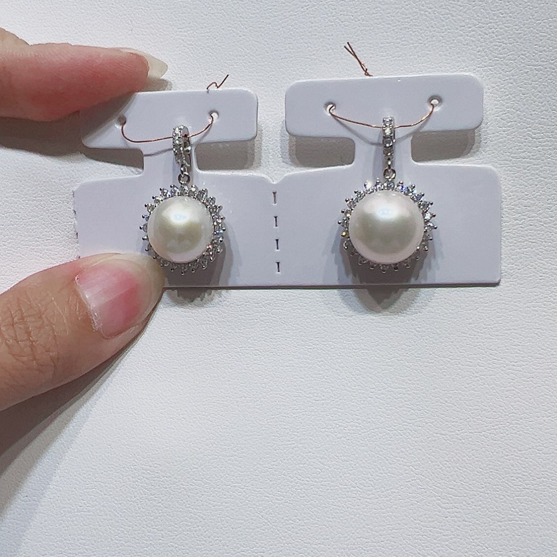 淡水珍珠银S925镶嵌颈饰