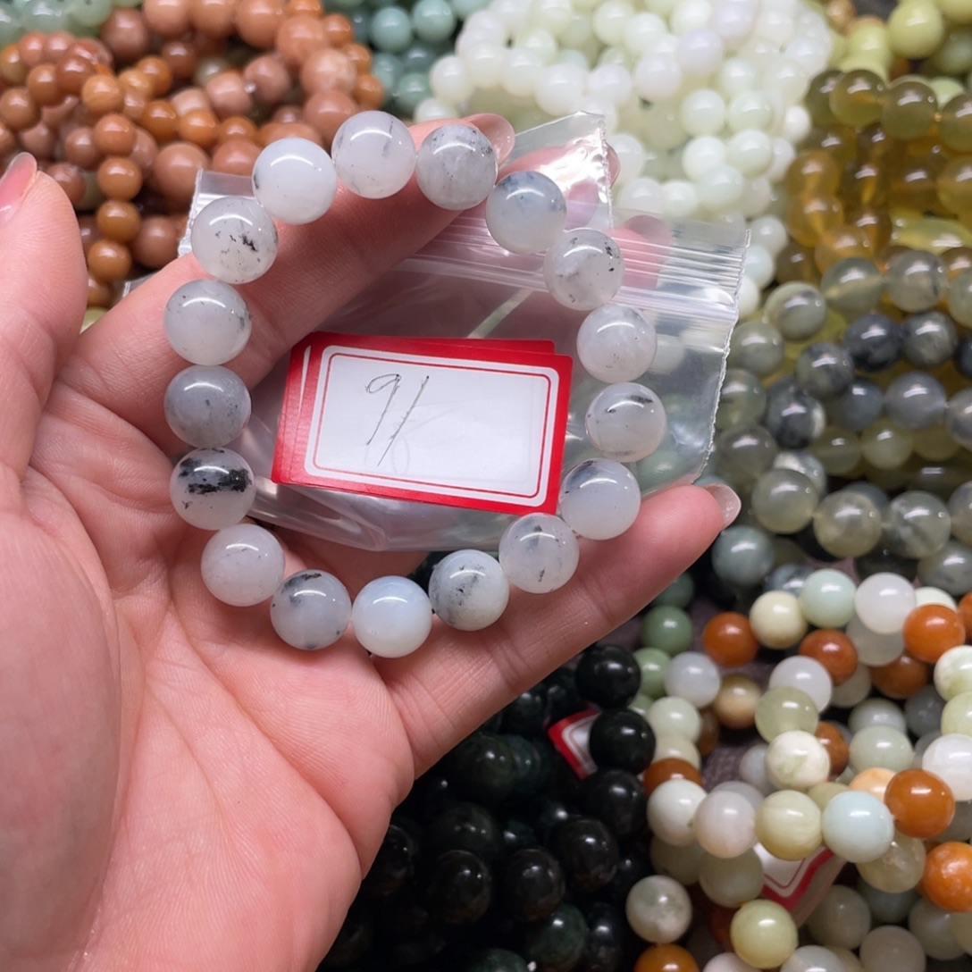 蛇纹石玉未镶嵌手串