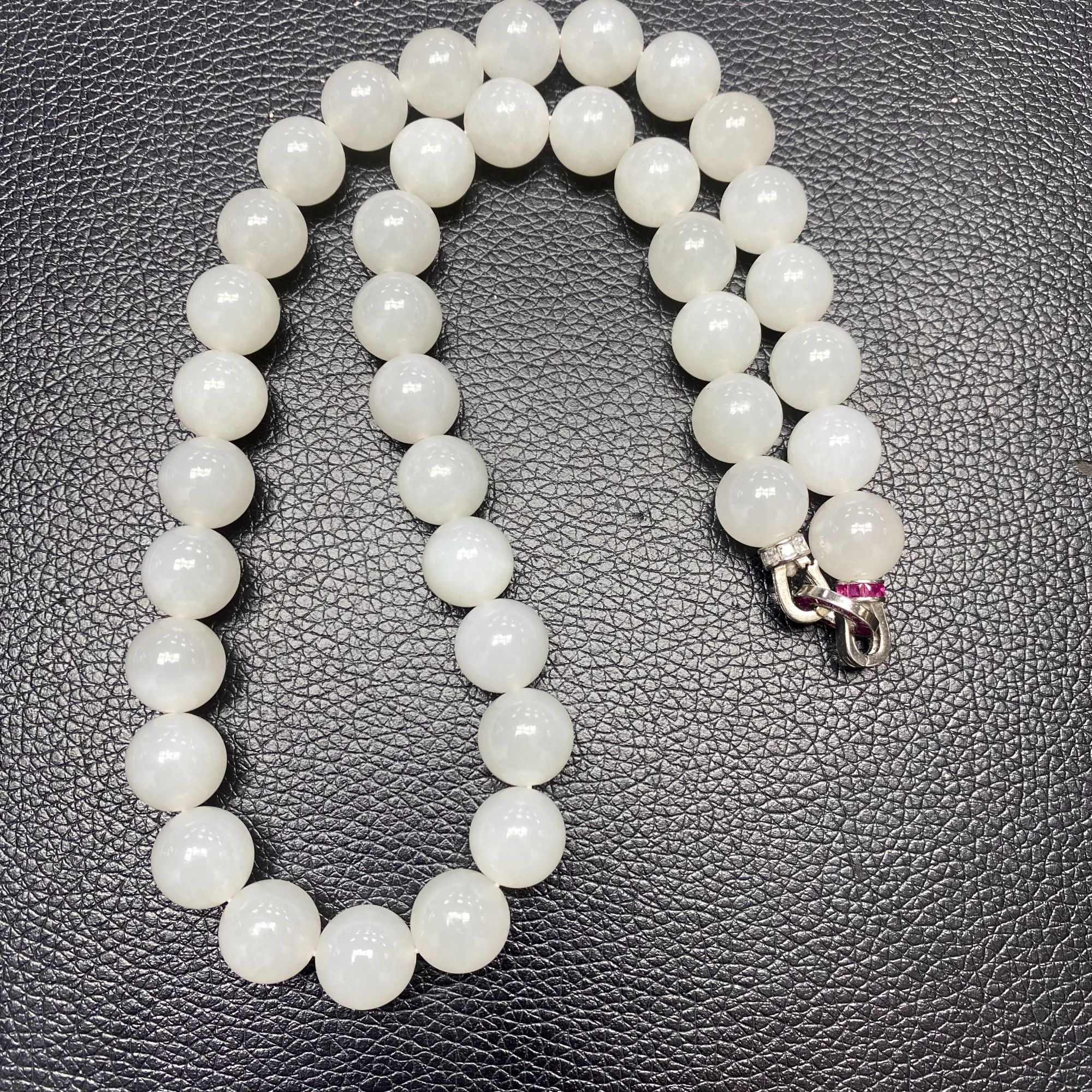 天然和田玉女神链项链