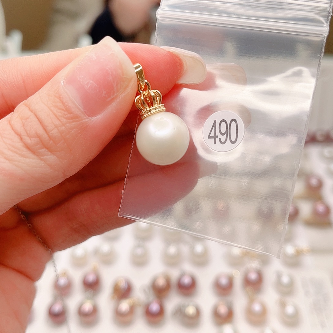 淡水珍珠合金吊坠(赠链)