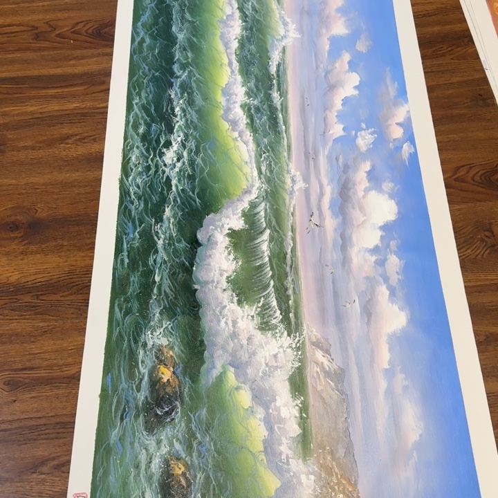 油画花花和你一起玩的