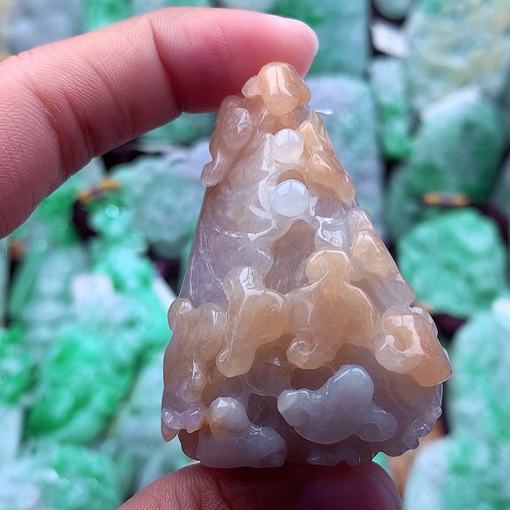 翡翠吊坠(不含链)未镶嵌