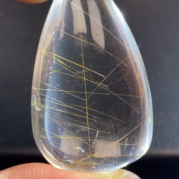 水晶颈饰未镶嵌水晶挂坠