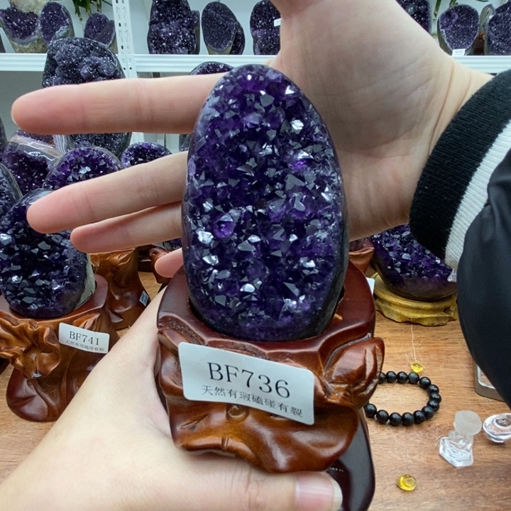 紫晶大型摆件（非配饰）未镶嵌