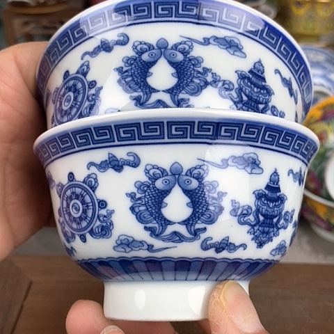 景德镇陶瓷藏式茶碗