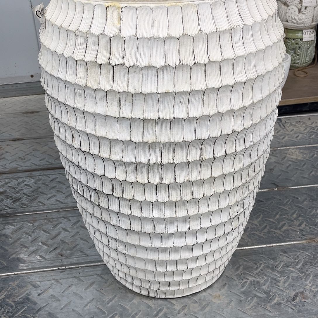 花生壳大号复古白色