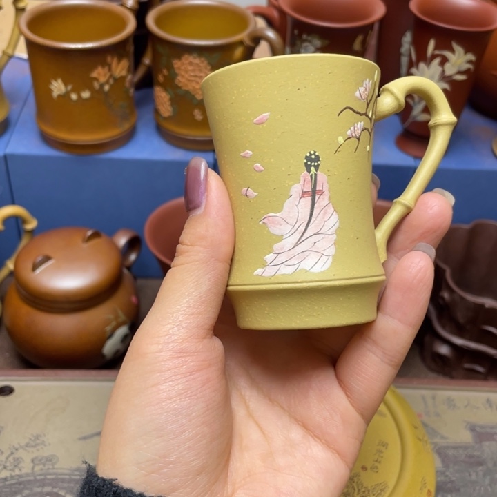 紫砂茶杯紫砂主人杯