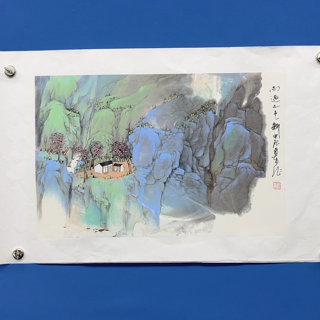 国画多次参加国内外大型展览交流