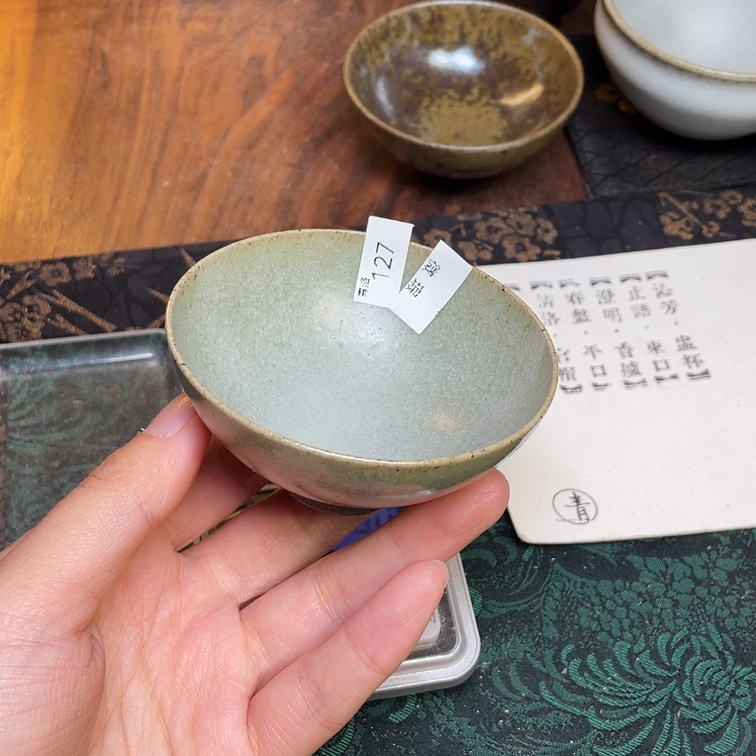 茶盏127 福临号建盏柴烧微瑕