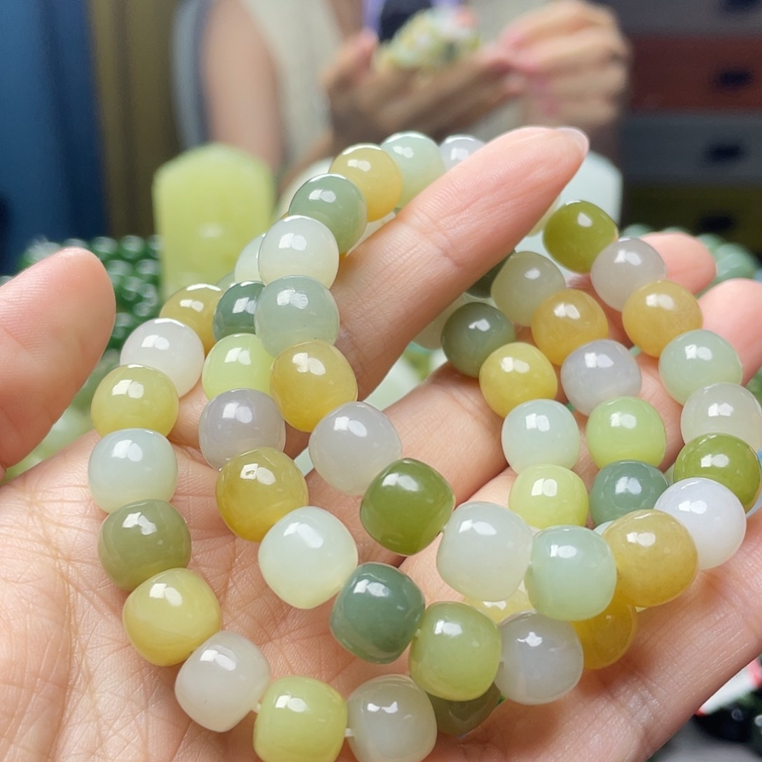 手链未镶嵌和田玉拍一发一，多样性发货