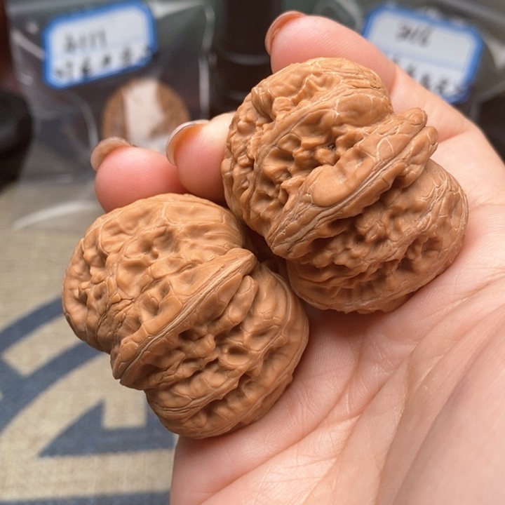 猴头核桃吊坠1351号全品元宝43克重45