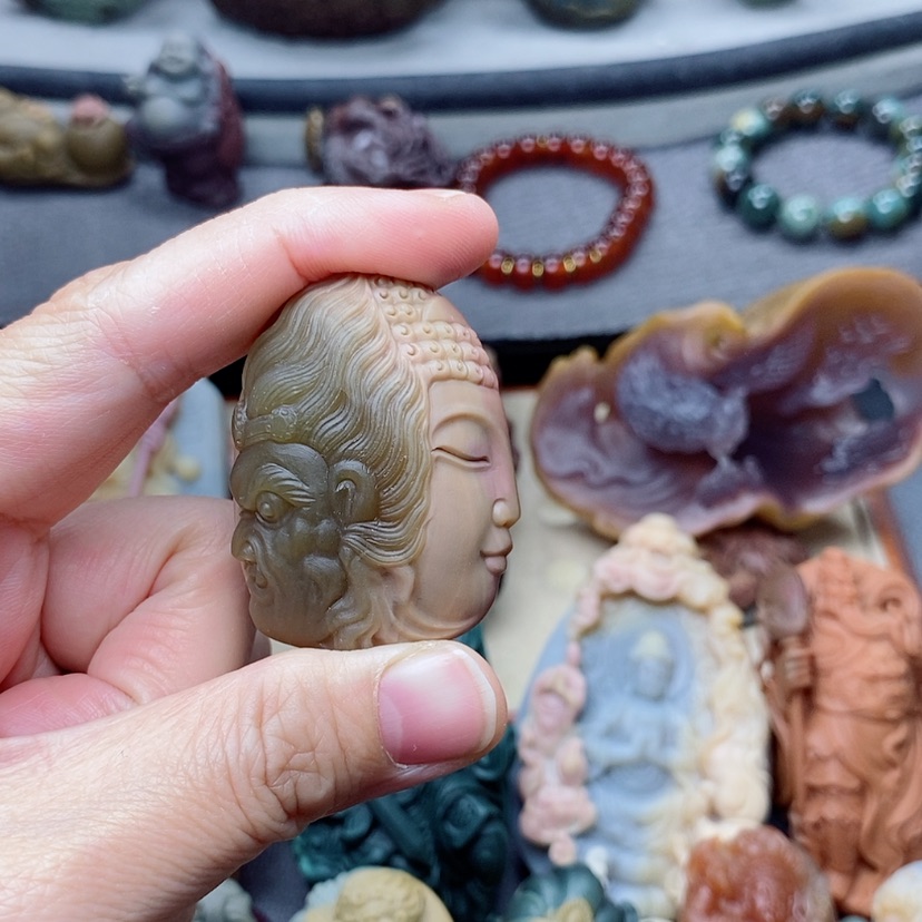 【闪购商品】定制石英质玉吊坠未镶嵌