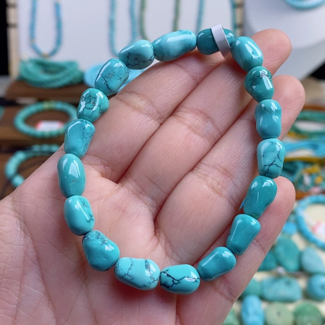 未镶嵌绿松石手串