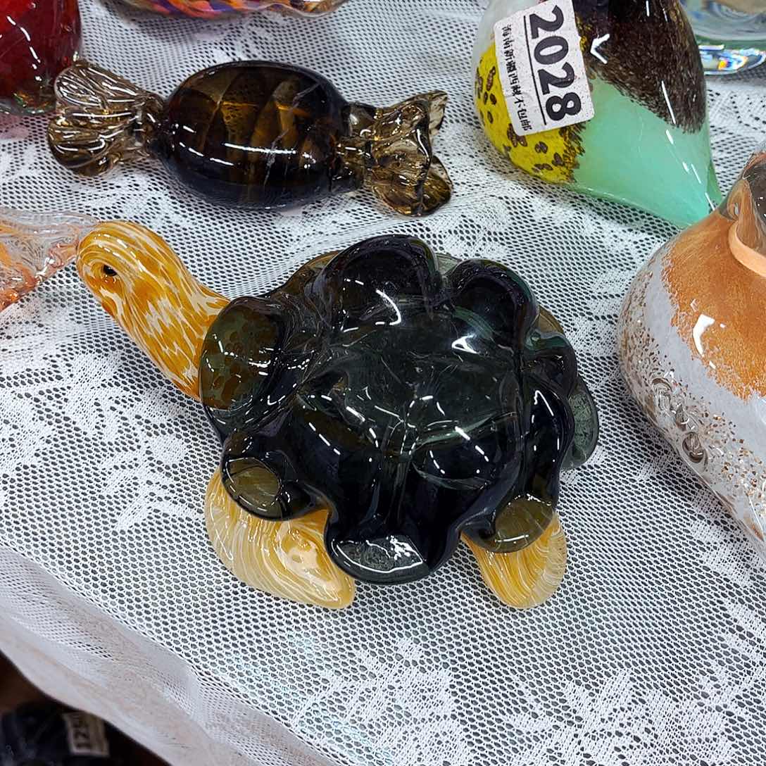 龟 家悦琉璃工艺品冰纹