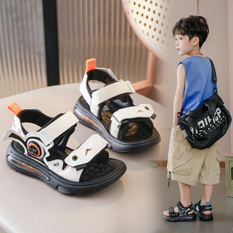 2024夏季新款童鞋软底防滑男童凉鞋小中大童透气运动儿童沙滩鞋潮