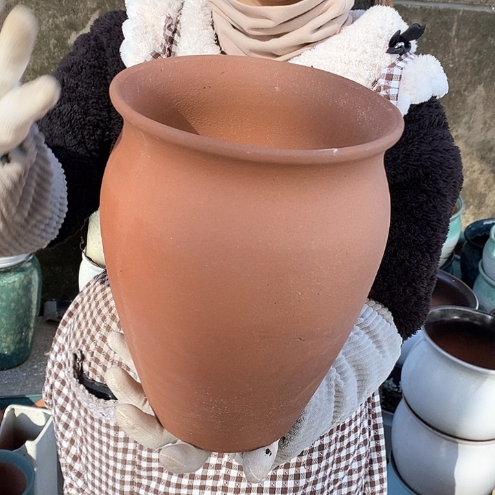 紫砂花盆正品口20高28