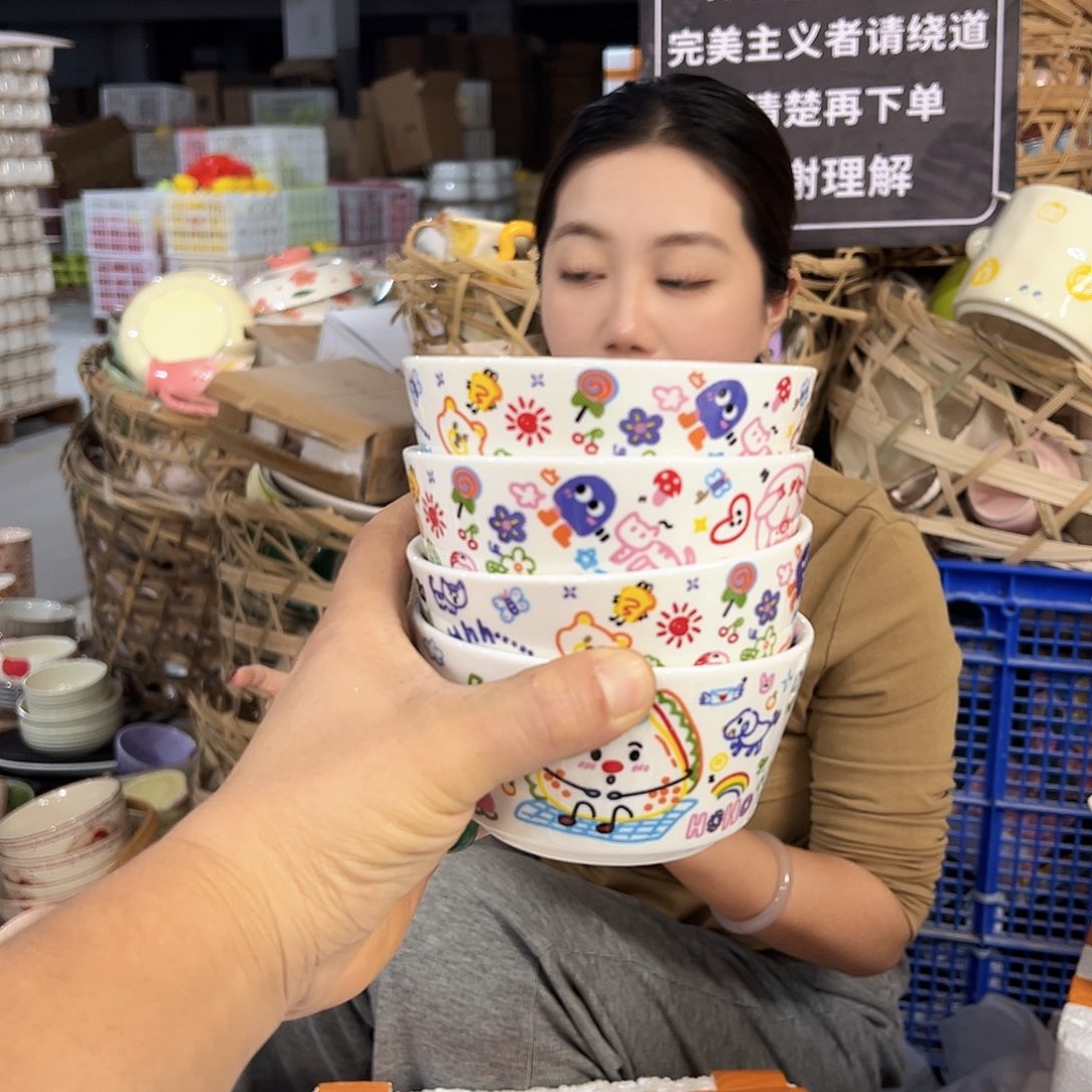 摆件潮州陶瓷工厂微瑕
