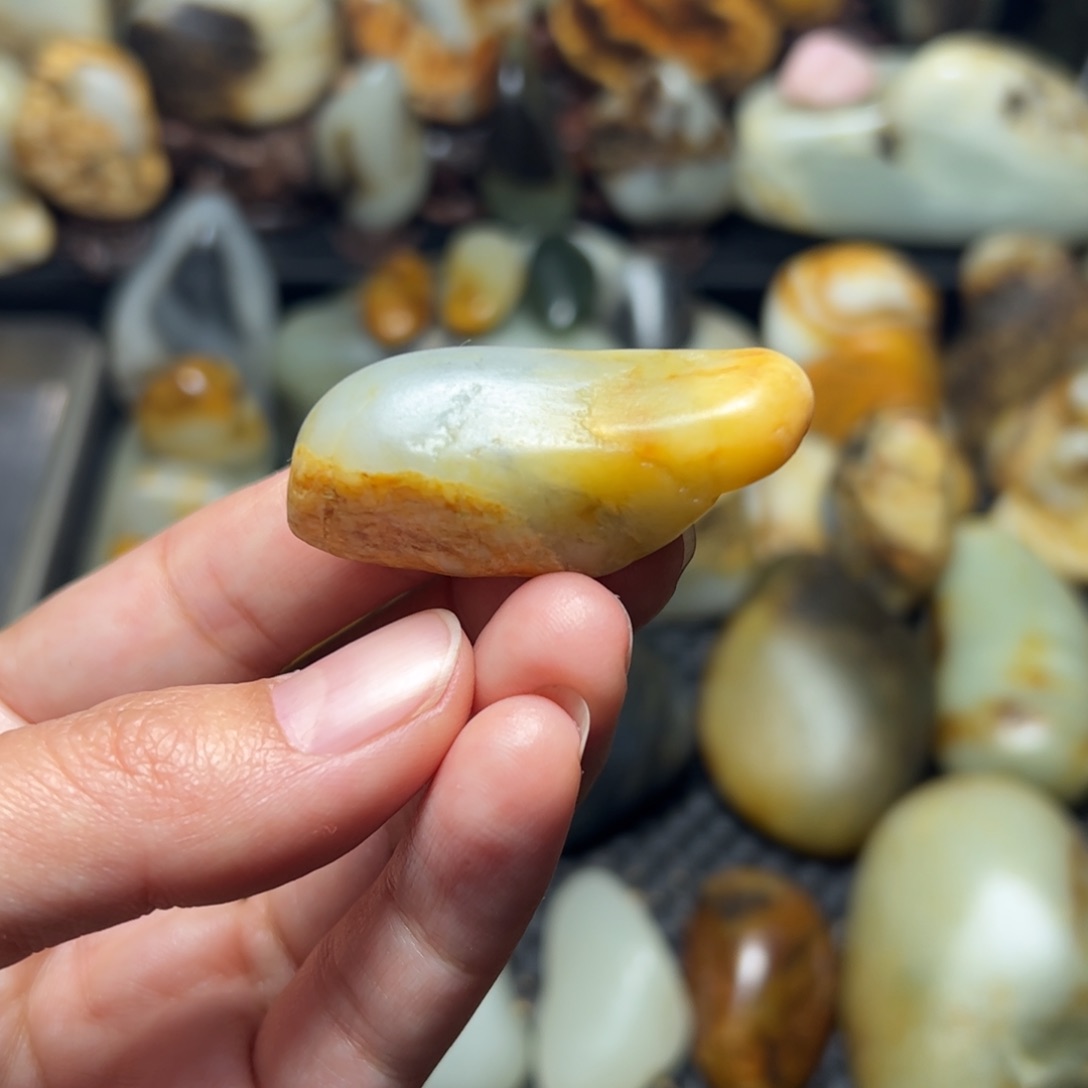 和田玉（青玉）A34未镶嵌