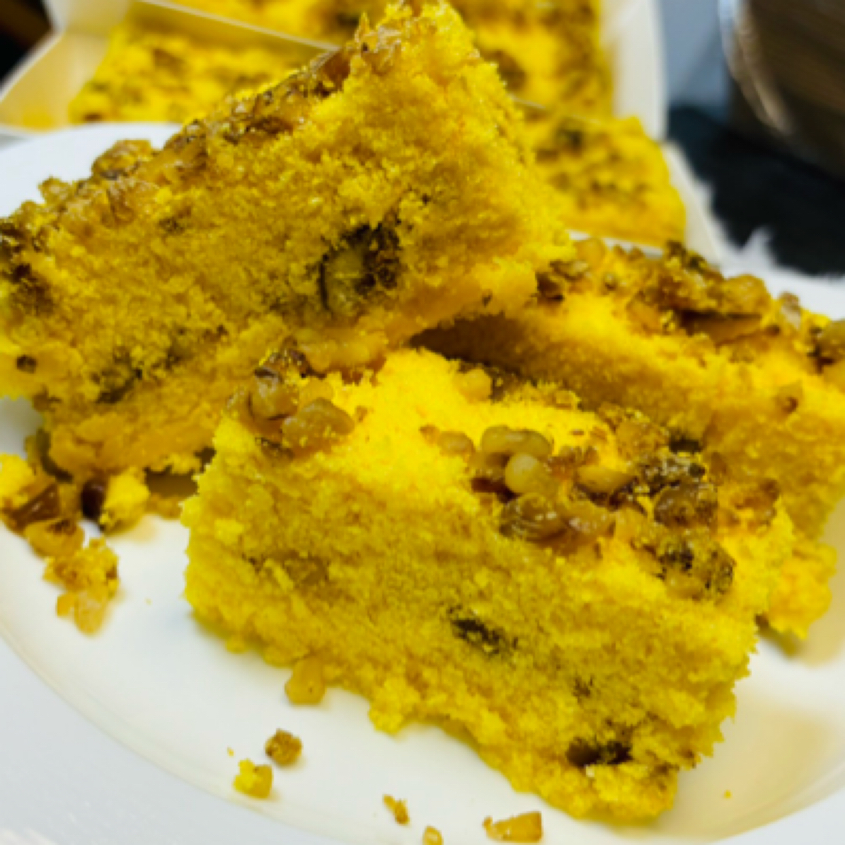 【大盈家】无水南瓜板栗松糕（一盒4块）