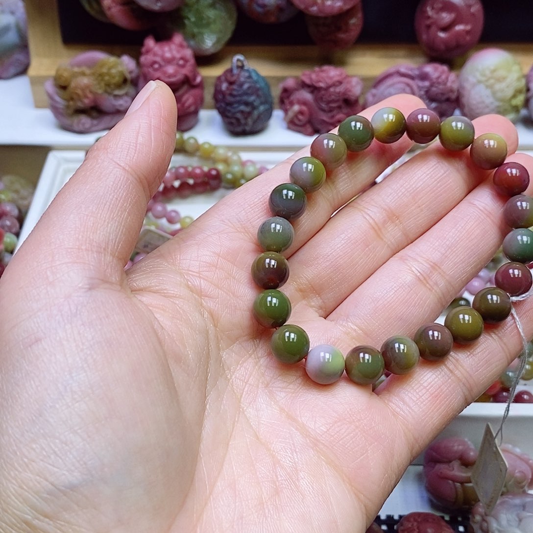 玛瑙/玉髓盐源玛瑙手链未镶嵌