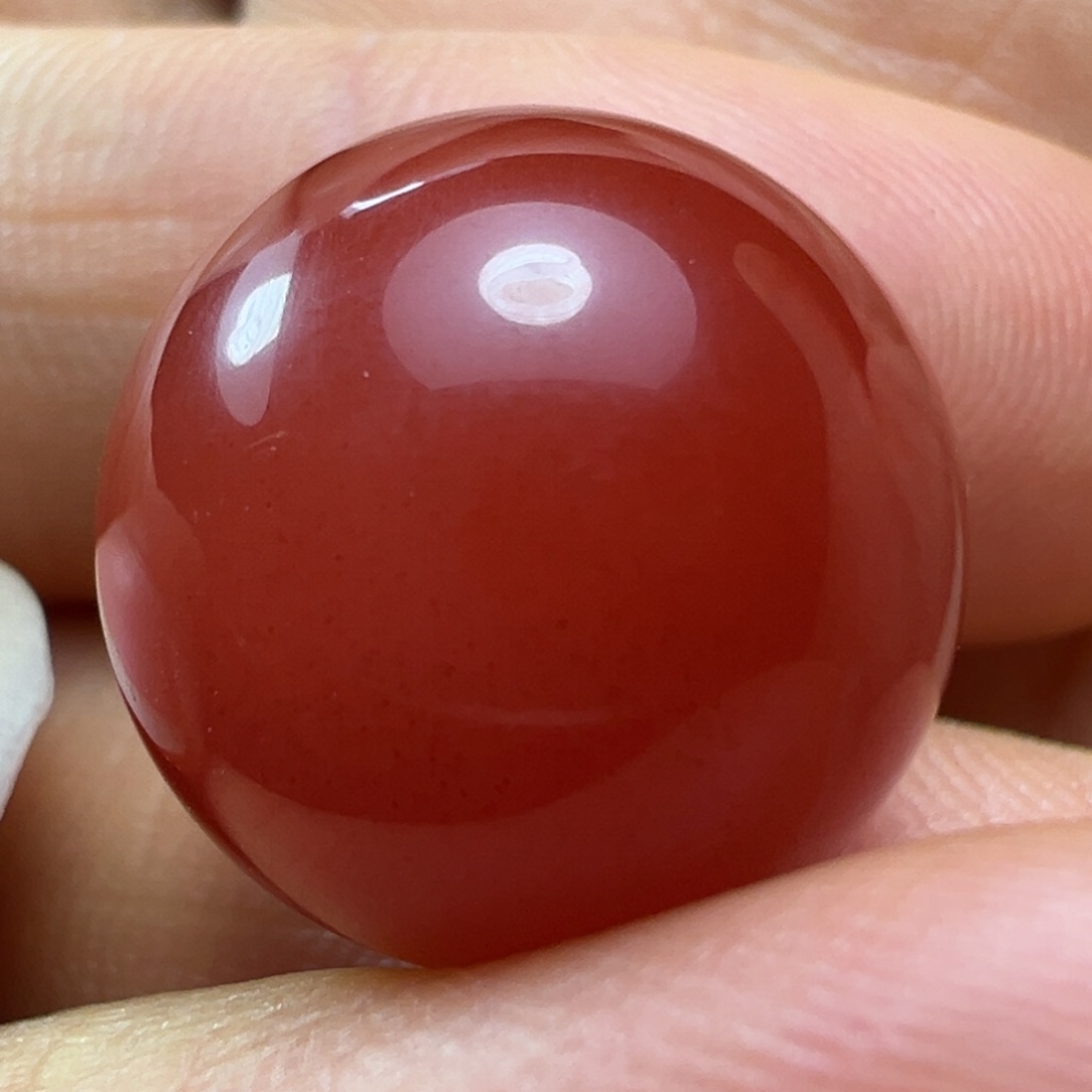 南红玛瑙珠子未镶嵌早**国