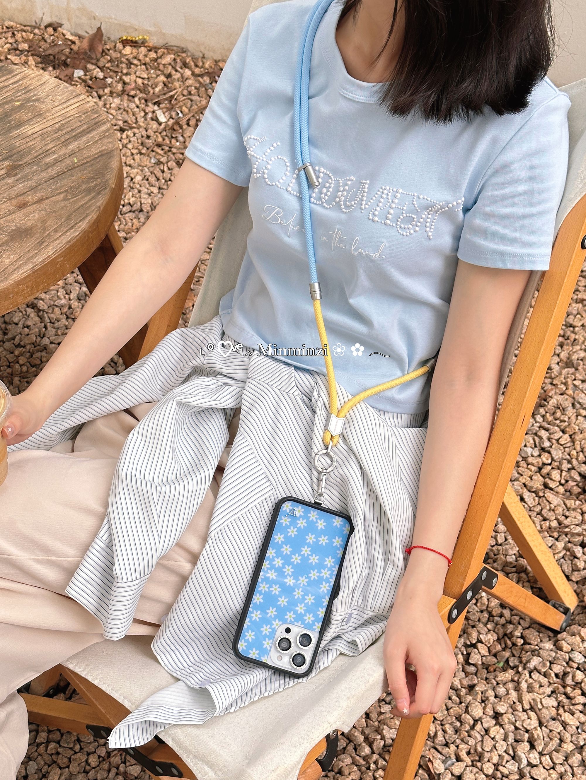 韩存｜三合一手机挂绳解放双手结实耐用6mm粗度斜挎手提挂脖