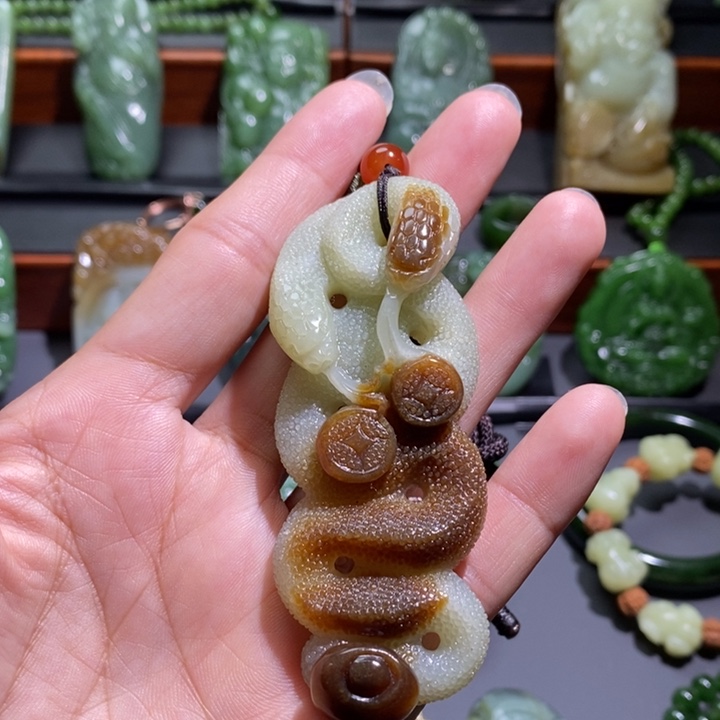 和田玉挂件未镶嵌