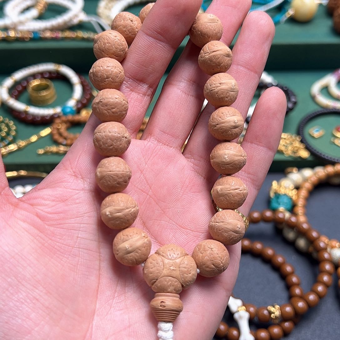 凤眼菩提吊坠玄鸟13.5凤眼手串