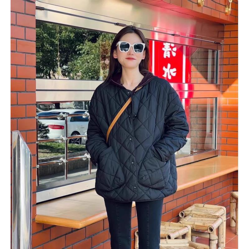 商场同款女款时尚新品雪丽棉衣冬季软糯压线棉服加厚外套5400730