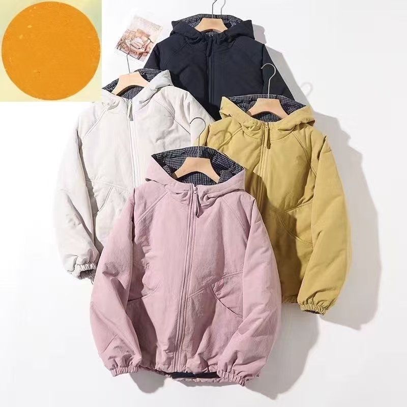 703-1 连帽女厚款保暖棉衣棉服潮流百搭休闲