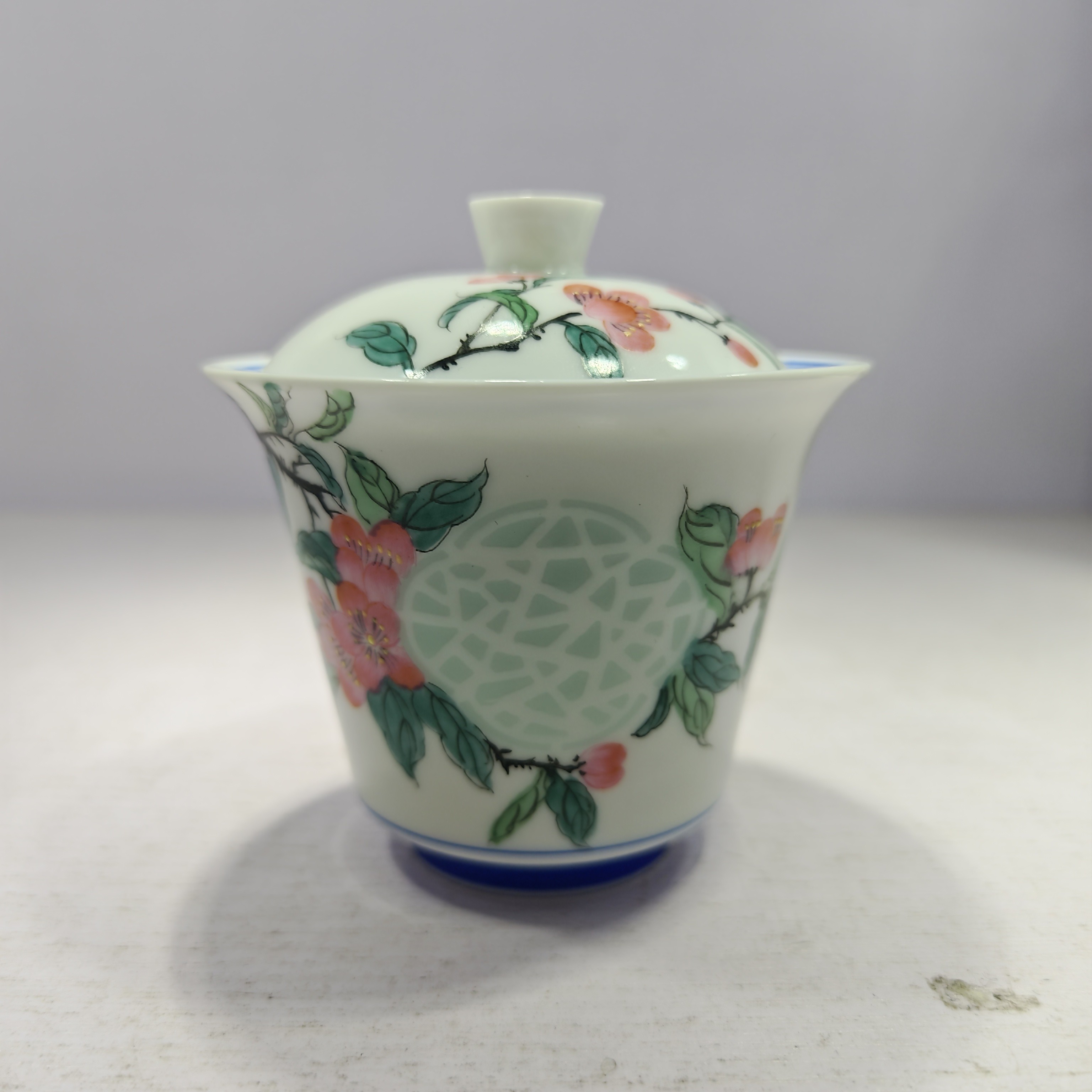  【景德镇】高温陶瓷，GWD水点盖碗瓷流水2