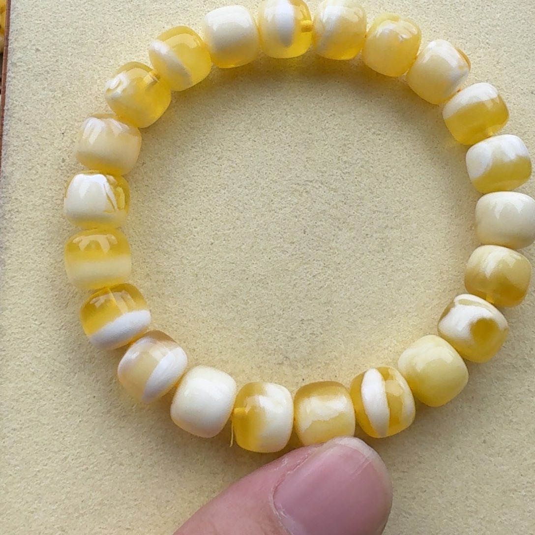 琥珀手链未镶嵌蜜蜡手串